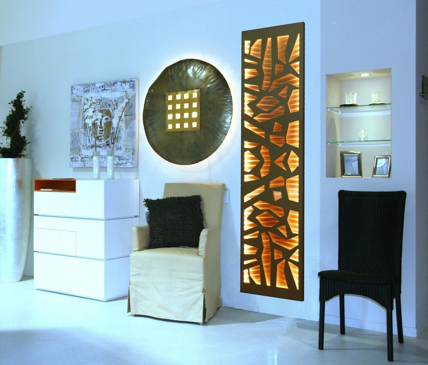 BADHEIZKÖRPER Design Mosaik 3 LED 180x47cm 1118 Watt Edelstahl weiß SZAGATO Designheizkörper Handtuchheizkörper mit Mittelanschluss Handtuchwärmer