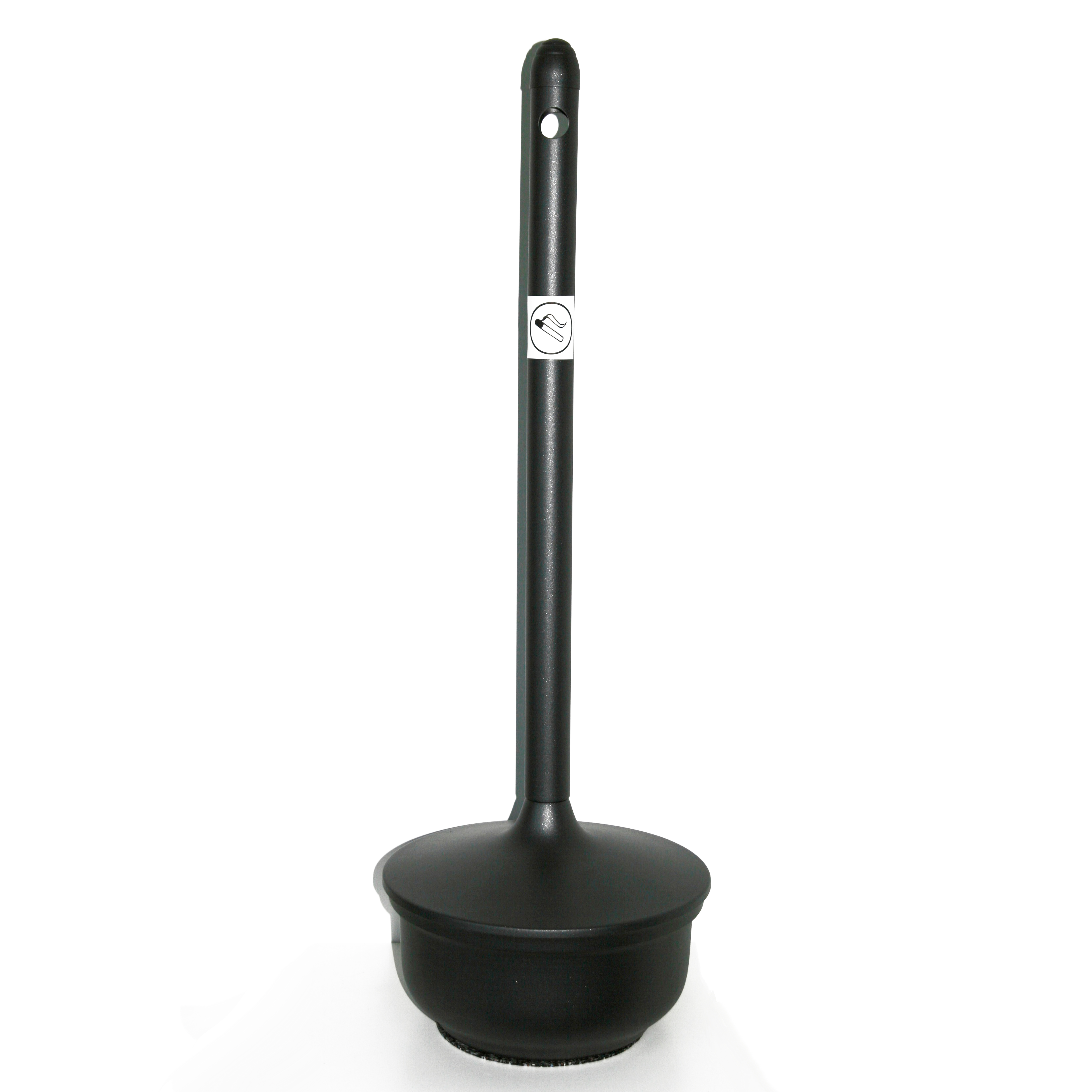 Aschenbecher Arabic 80xØ41 cm, ALU/ moonstone-grau