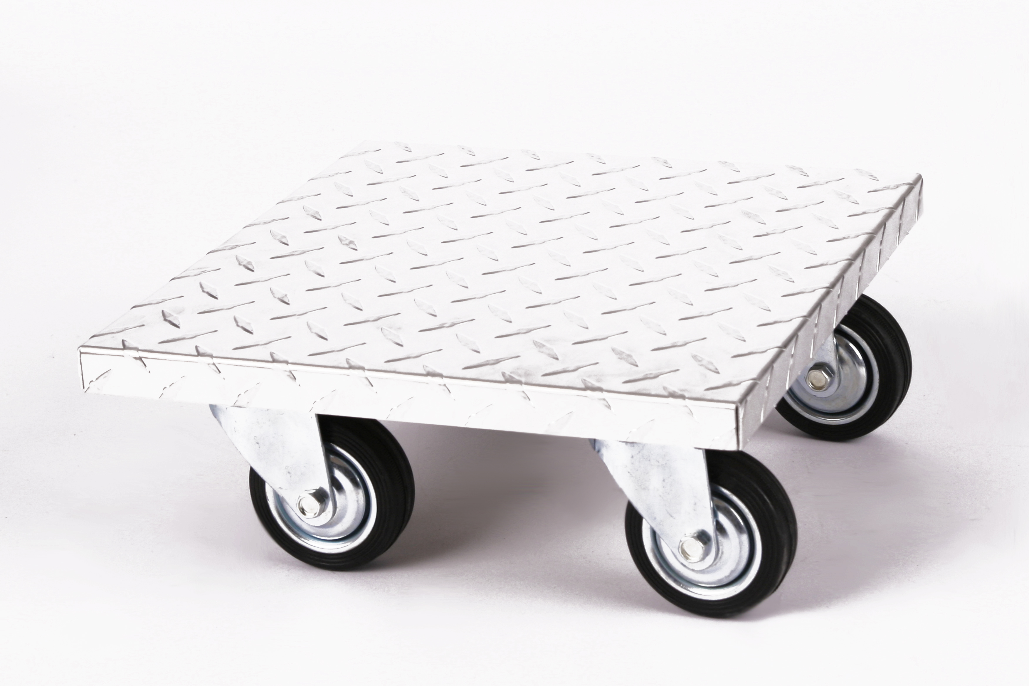 Rollbrett Pflanzenroller 30x30cm ALU 200kg große Rollen SZAGATO Made in Germany Blumenuntersetzer Möbelroller Outdoor Blumenroller Transportroller