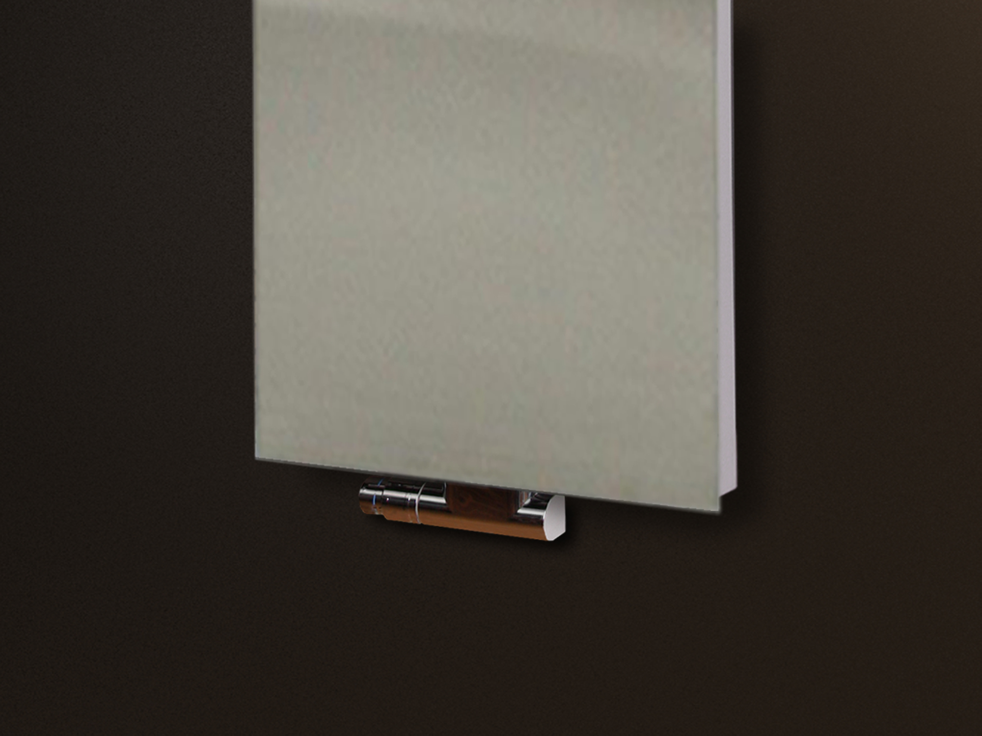 BADHEIZKÖRPER Design Mirror 3 180x47cm 1118 Watt Edelstahl matt (+2 Halter 30mm) SZAGATO Designheizkörper Handtuchheizkörper mit Mittelanschluss