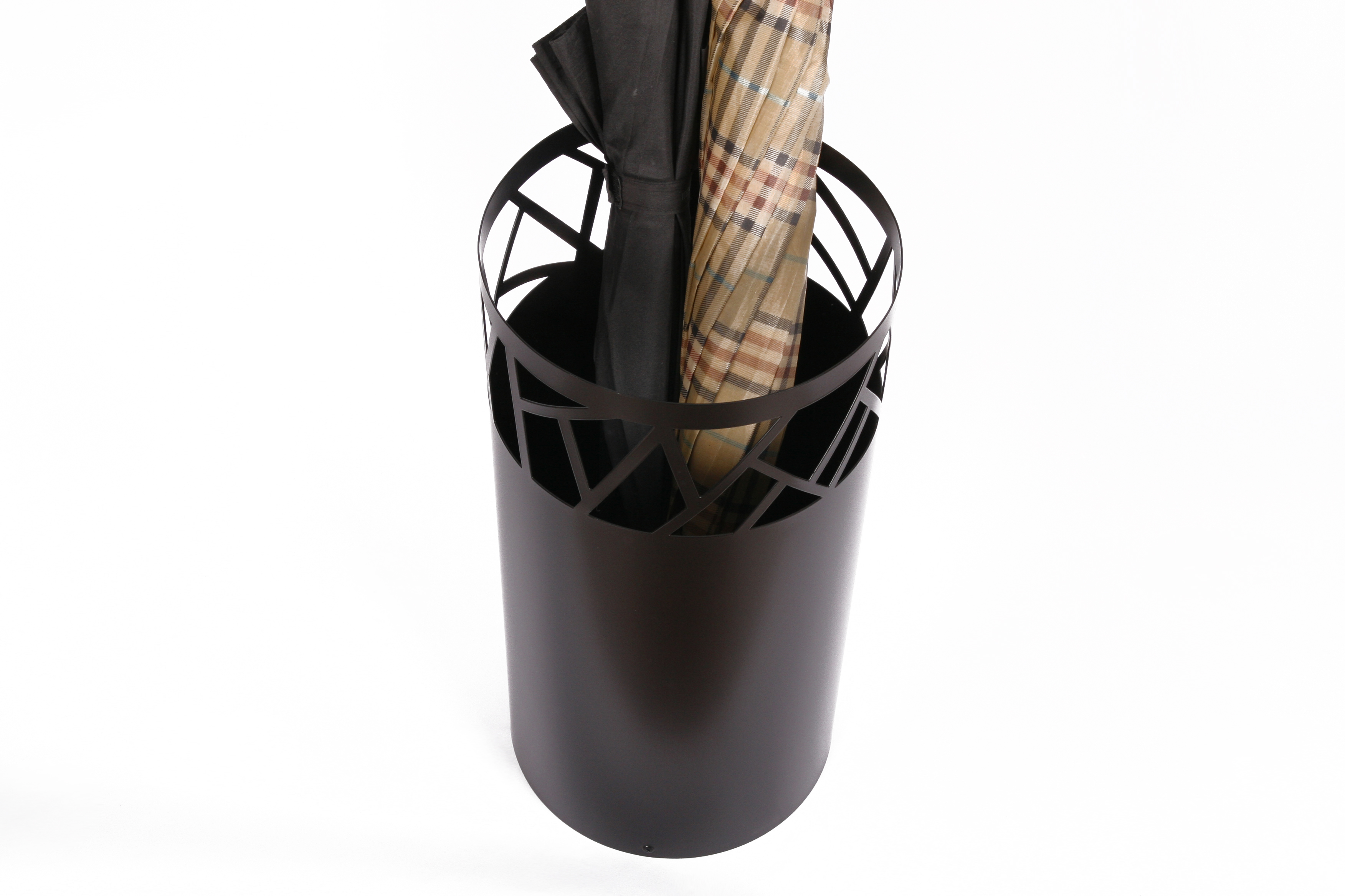 Schirmständer Design Fence 49xØ23cm schwarz SZAGATO Made in Germany moderner Regenschirmständer groß Schirmhalter Regenschirmhalter Design Schirmständer Design Fence 49xØ23cm schwarz SZAGATO Made in Germany moderner Regenschirmständer groß Schirmhalter Regenschirmhalter Design