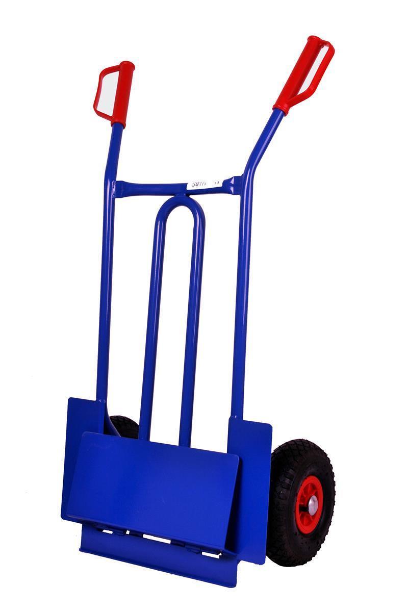 Sackkarre 250 kg HxBxT 108x58x48cm blau SZAGATO Sackkare 250kg Transportkarre klappbar Sackkarre Stahl Sackkarre klappbar Sackkarre kaufen