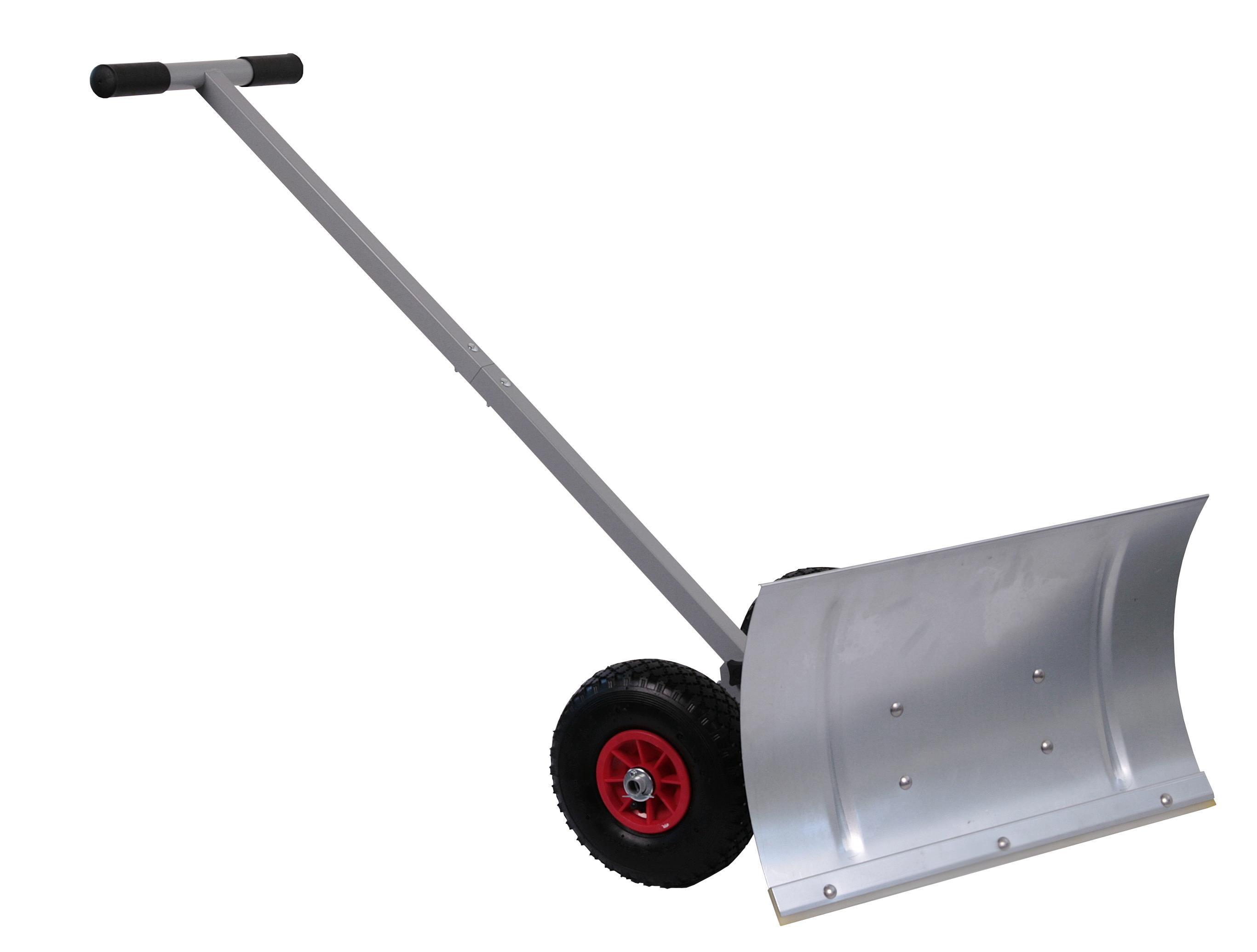 Schneeschieber Eco mit Räder 119x58x40cm Schaufel 58x33cm verz SZAGATO Made in Germany Schneeräumer mit Rädern Schneefuchs Schneeschieber auf Rädern