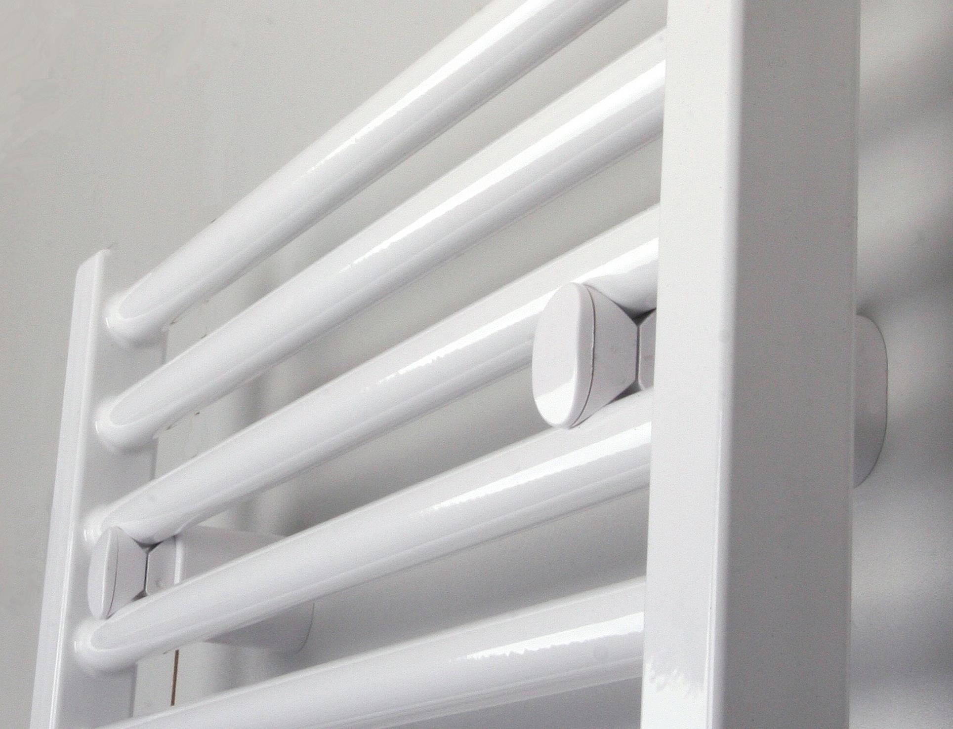 BADHEIZKÖRPER Design Berlin 1 69x50cm 387 Watt weiß SZAGATO Handtuchheizkörper mit Seitenanschluss Handtuchwärmer mit Seitenanschluss