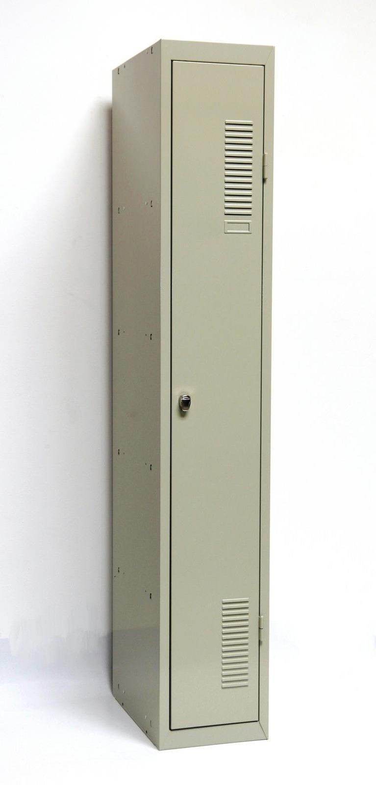 SPIND 1 Abteil 180x30cm 1 Boden Vorhängeschloss grau SZAGATO Spind Spinde Spindschrank Metallspind Schließfachspind Spinde Umkleide Umkleidespind