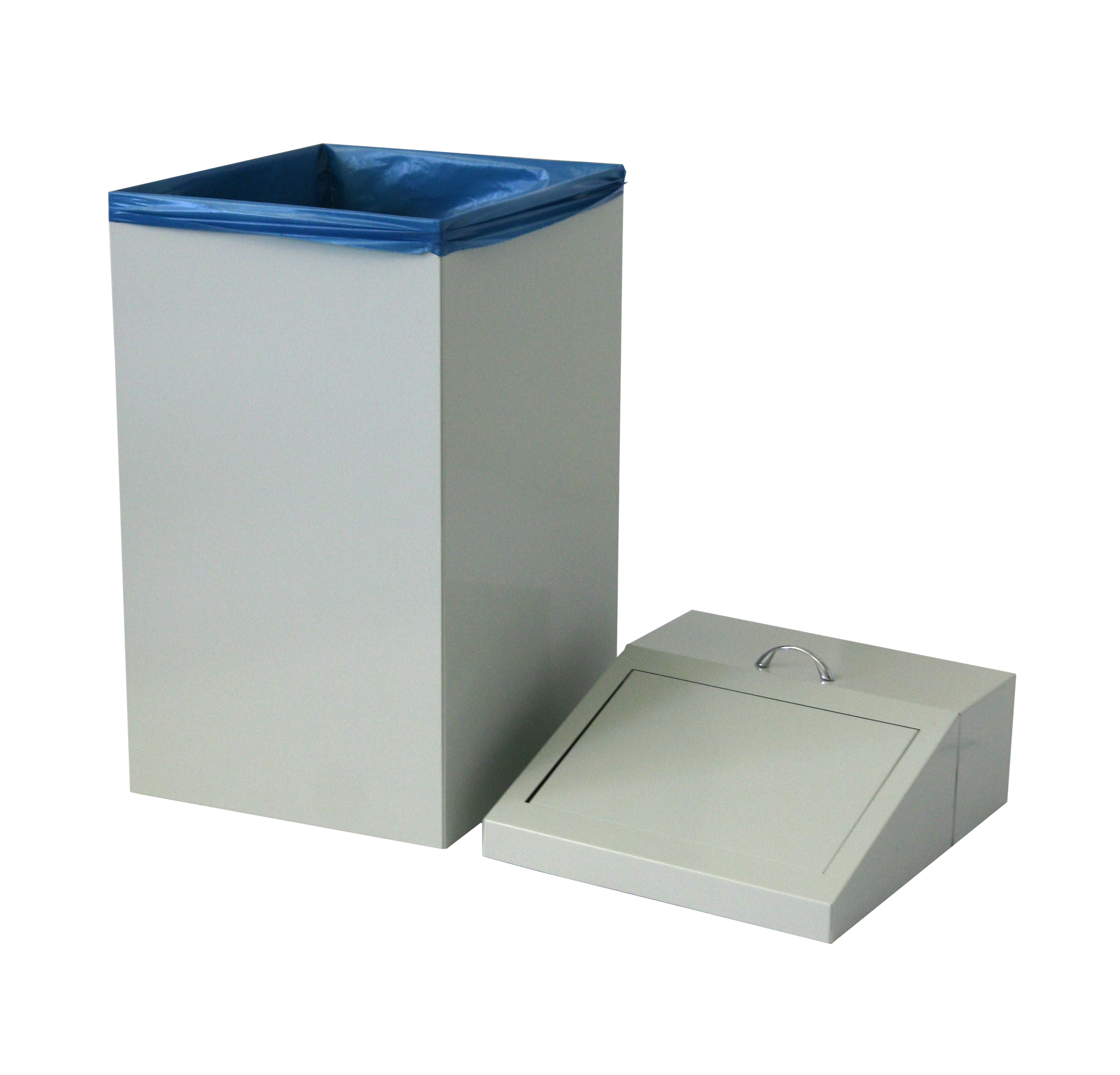 Abfallbehälter 54 ltr + Innenbehälter HxBxT 65x34x38 gelb SZAGATO Made in Germany Abfalleimer Abfallsammler Mülleimer großes Volumen Wertstoffsammler