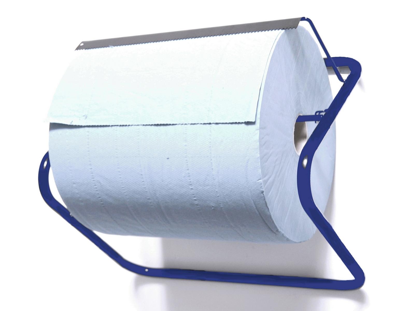 Putzrollenhalter Industrie Bodenständer  Werkstatt SZAGATO Papierrollenhalter Wand Industrierollen Halter für Putzrollen Wandhalter #1