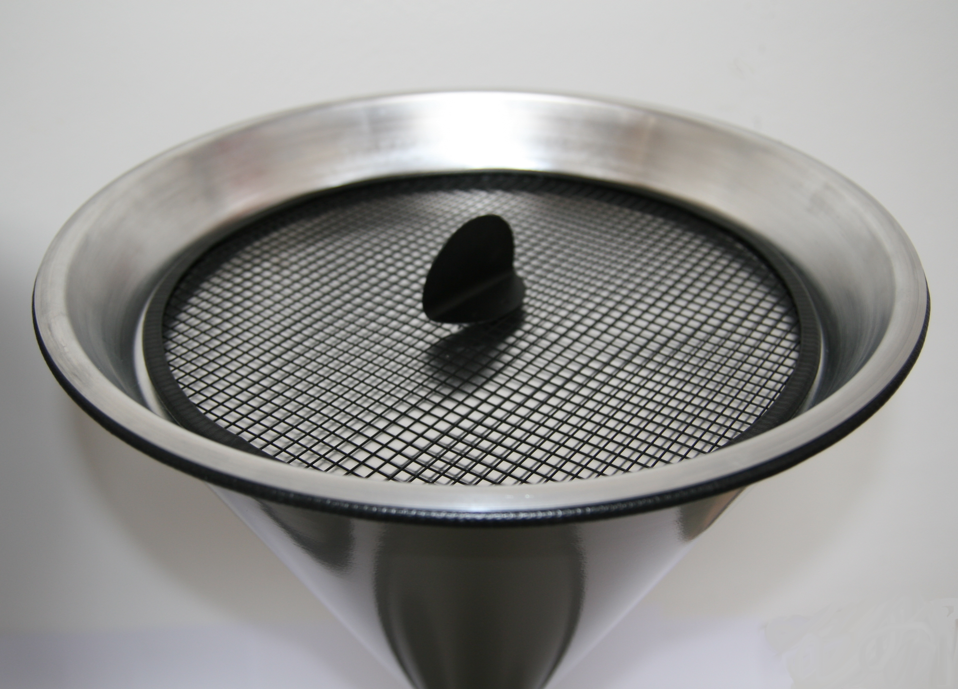 Stand Aschenbecher Diabolo 71x40cm silber inkl. 25kg Quarzsand SZAGATO Aschenbecher groß Stand-Aschenbecher außen Aschenbecher stehend draußen