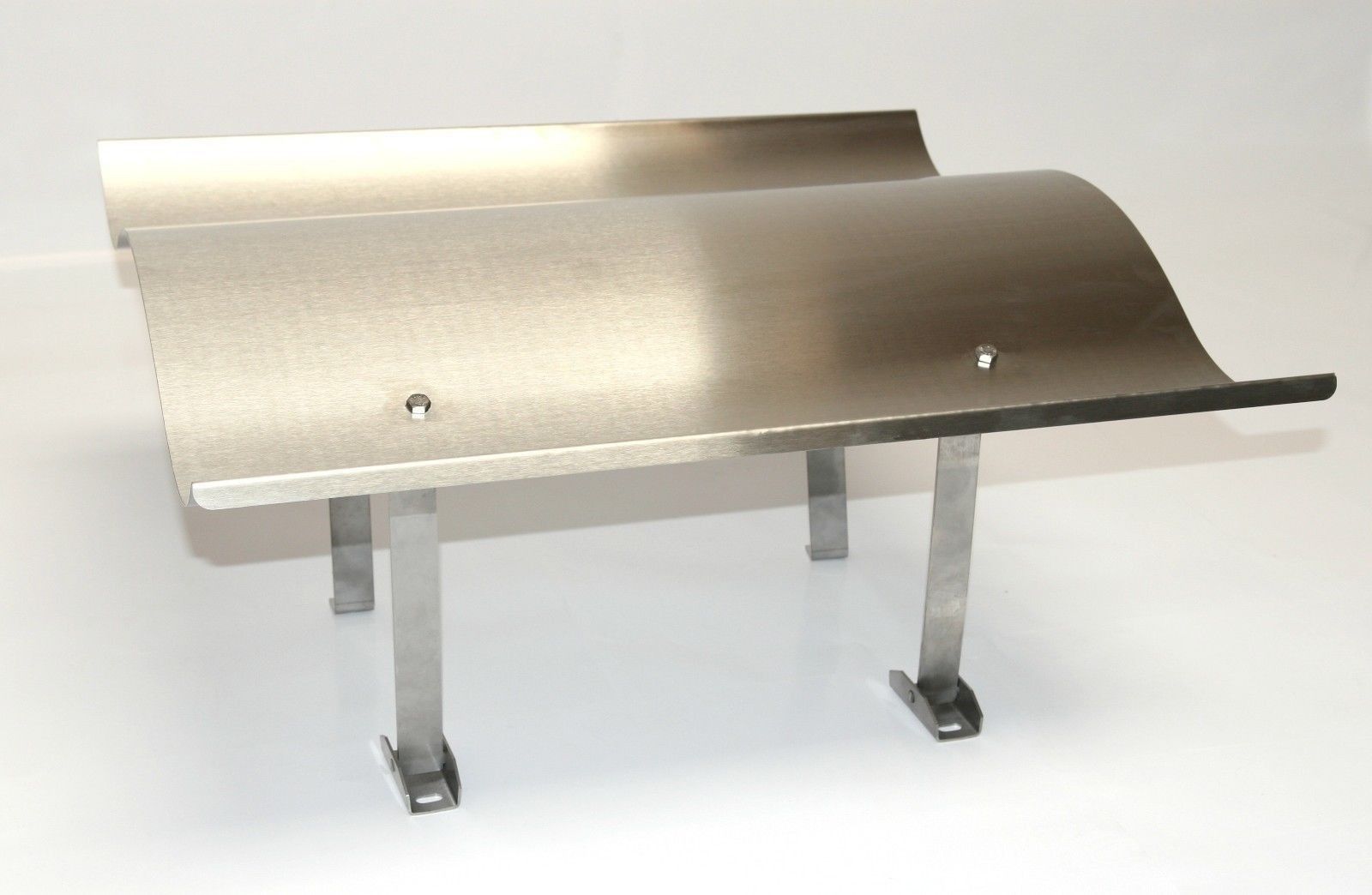 Schornsteinabdeckung Edelstahl 83x57cm klappbar No. 4 SZAGATO Germany Kaminhaube Edelstahl Kaminabdeckung Schornsteinhaube Schornsteinabdeckung