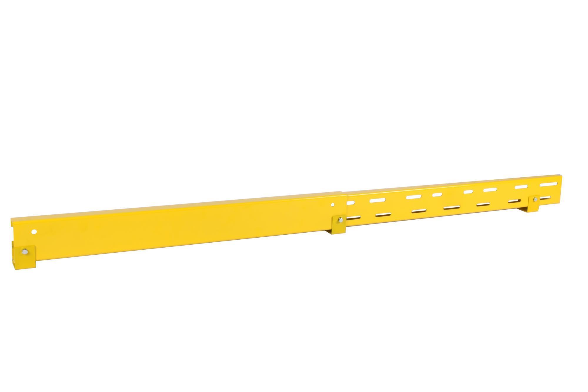 Rammschutzbalken SET (6 Stück) 115-203cm +18 Dübel SZAGATO Rammschutz Balken Regal Anfahrschutz Regale Rammschutzbügel Rammschutzecke #1