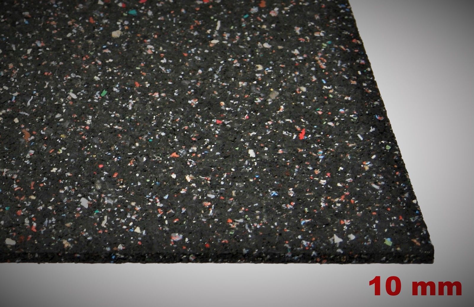 Gummimatte Anti-Vibrationsmatte 950 x 125 x 1cm SZAGATO Antirutschmatte Bautenschutzmatte Gummigranulatmatte Kofferraummatte Anti-Rutschmatte