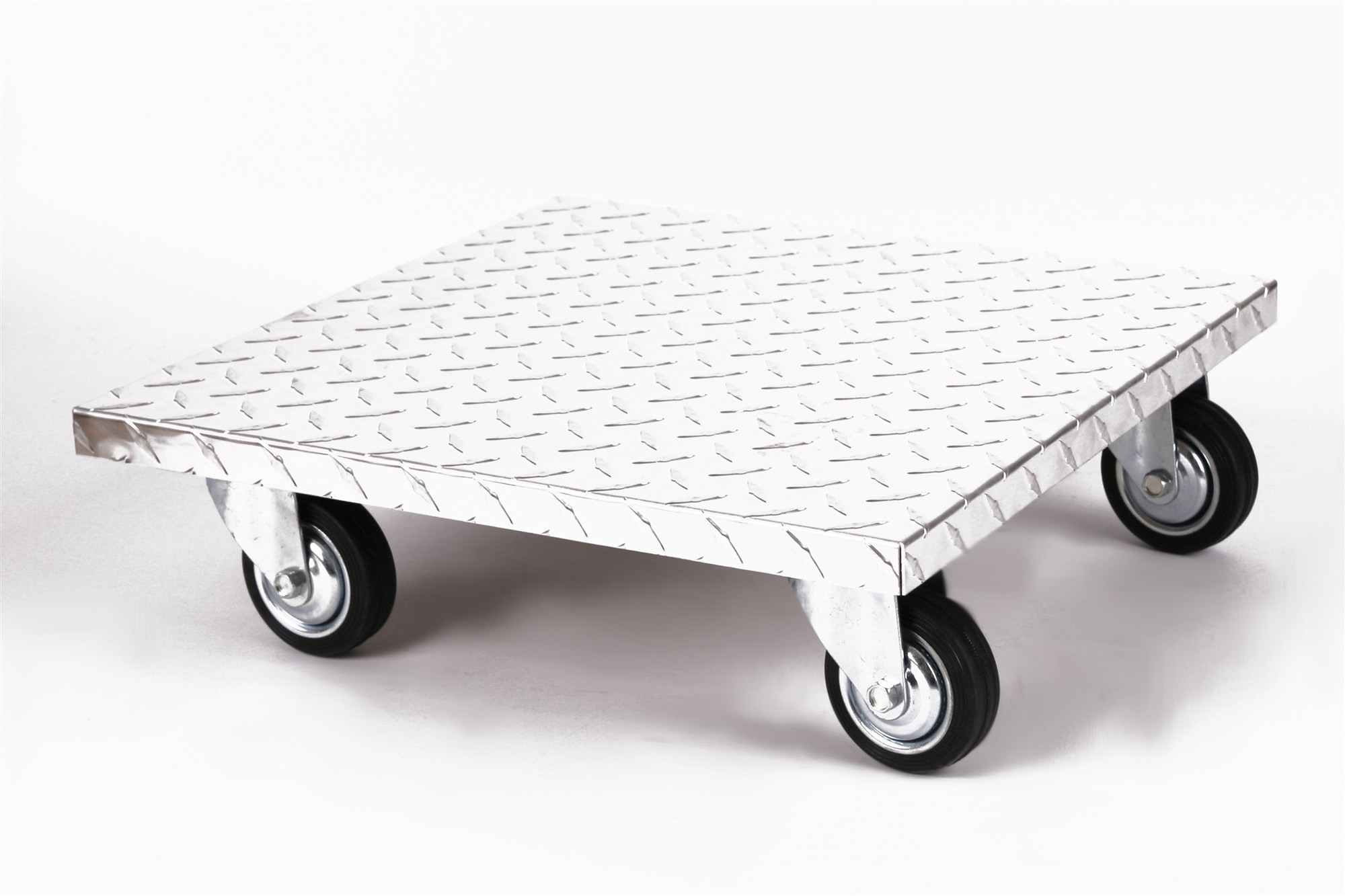 Rollbrett Pflanzenroller 40x40cm ALU 200kg große Rollen SZAGATO Made in Germany Blumenuntersetzer Möbelroller Outdoor Blumenroller Transportroller