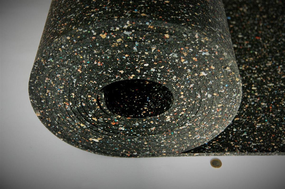 Gummimatte Anti-Vibrationsmatte 950 x 125 x 1cm SZAGATO Antirutschmatte Bautenschutzmatte Gummigranulatmatte Kofferraummatte Anti-Rutschmatte