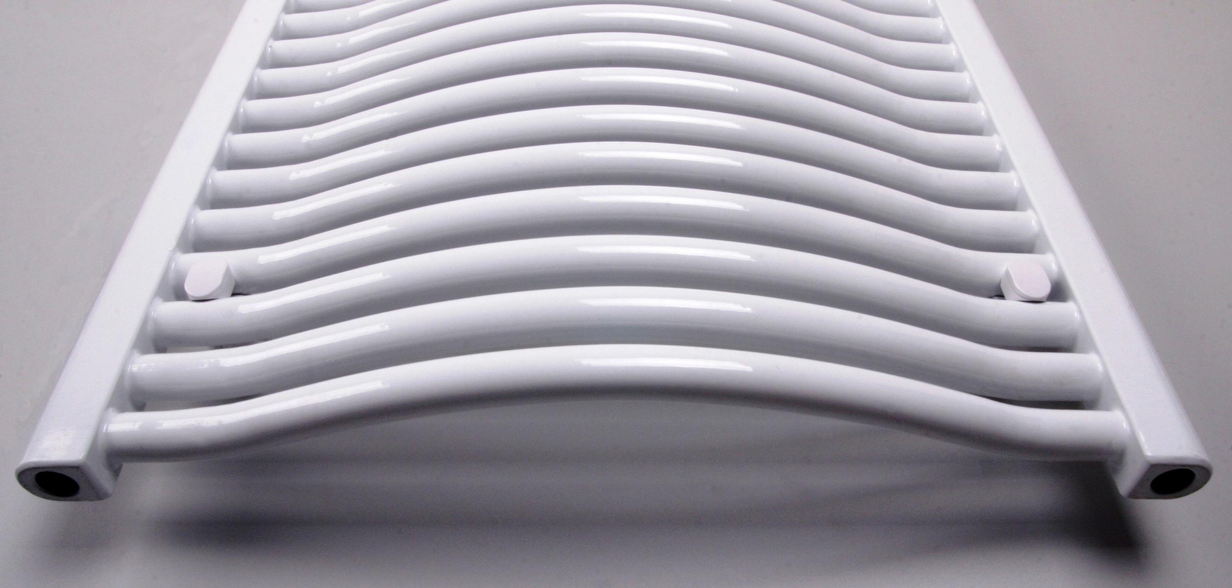 BADHEIZKÖRPER Design Mannheim 2 121x60cm 1034 Watt weiß SZAGATO Handtuchheizkörper mit Seitenanschluss Handtuchwärmer mit Seitenanschluss