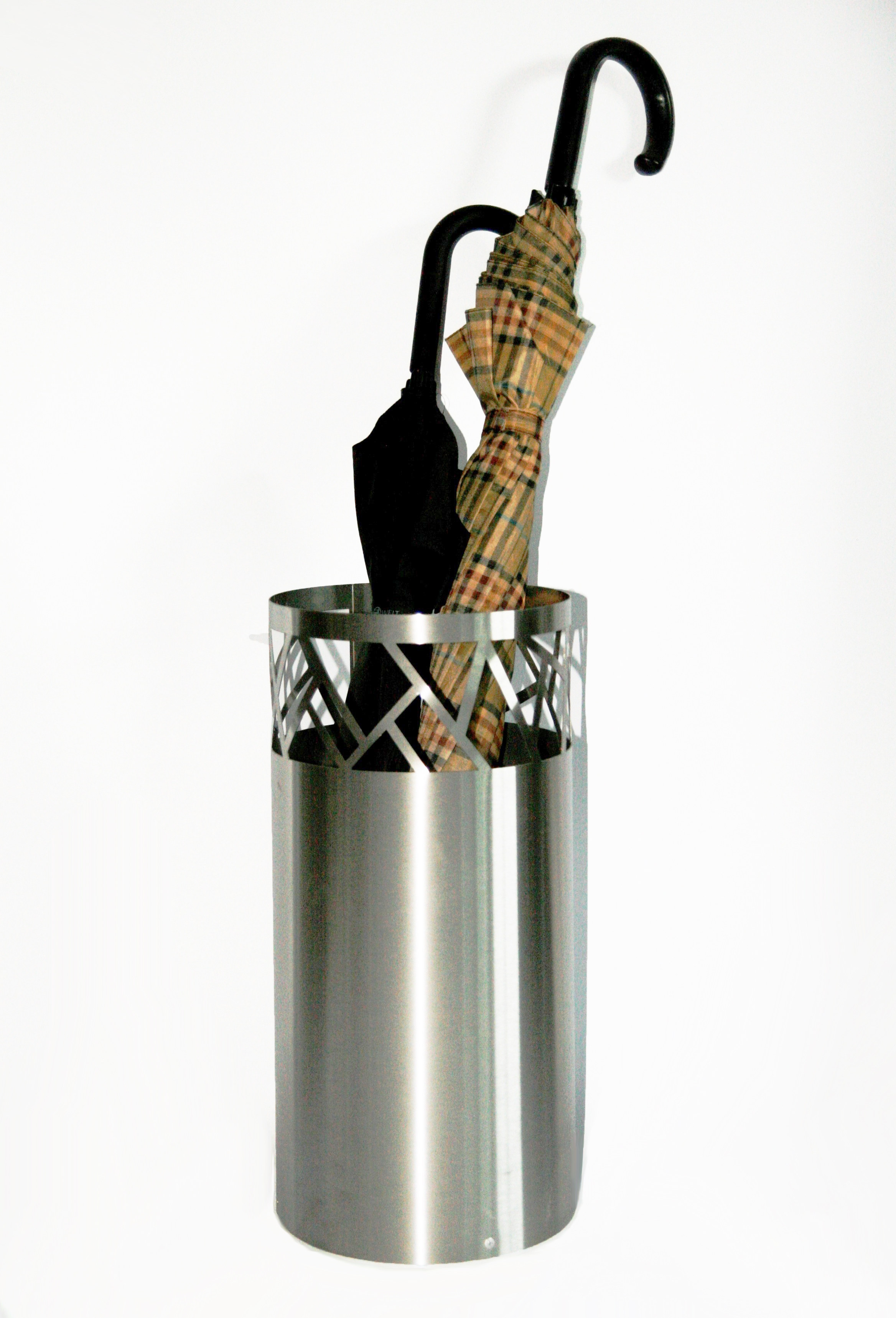 Schirmständer Design Fence 49xØ23cm Edelstahl matt SZAGATO Regenschirmständer Schirmständer große Schirme Schirmhalter moderne Regen-Schirmständer Schirmständer Design Fence 49xØ23cm Edelstahl matt SZAGATO Regenschirmständer Schirmständer große Schirme Schirmhalter moderne Regen-Schirmständer