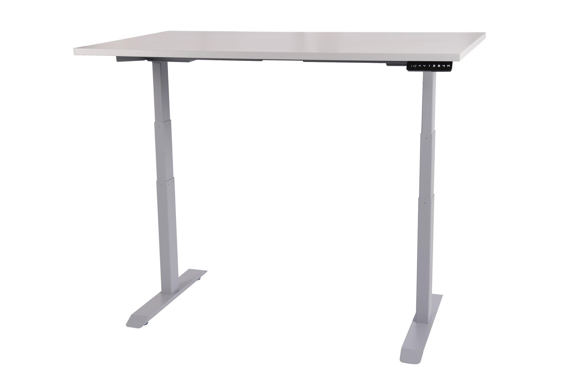 Schreibtisch höhenverstellbar elektrisch BxTxH 120x80cm lichtgrau + Schreibtischplatte SZAGATO Made in Germany Schreibti Steharbeitsplatz Stehtisch Schreibtisch höhenverstellbar elektrisch BxTxH 120x80cm lichtgrau + Schreibtischplatte SZAGATO Made in Germany Schreibti Steharbeitsplatz Stehtisch