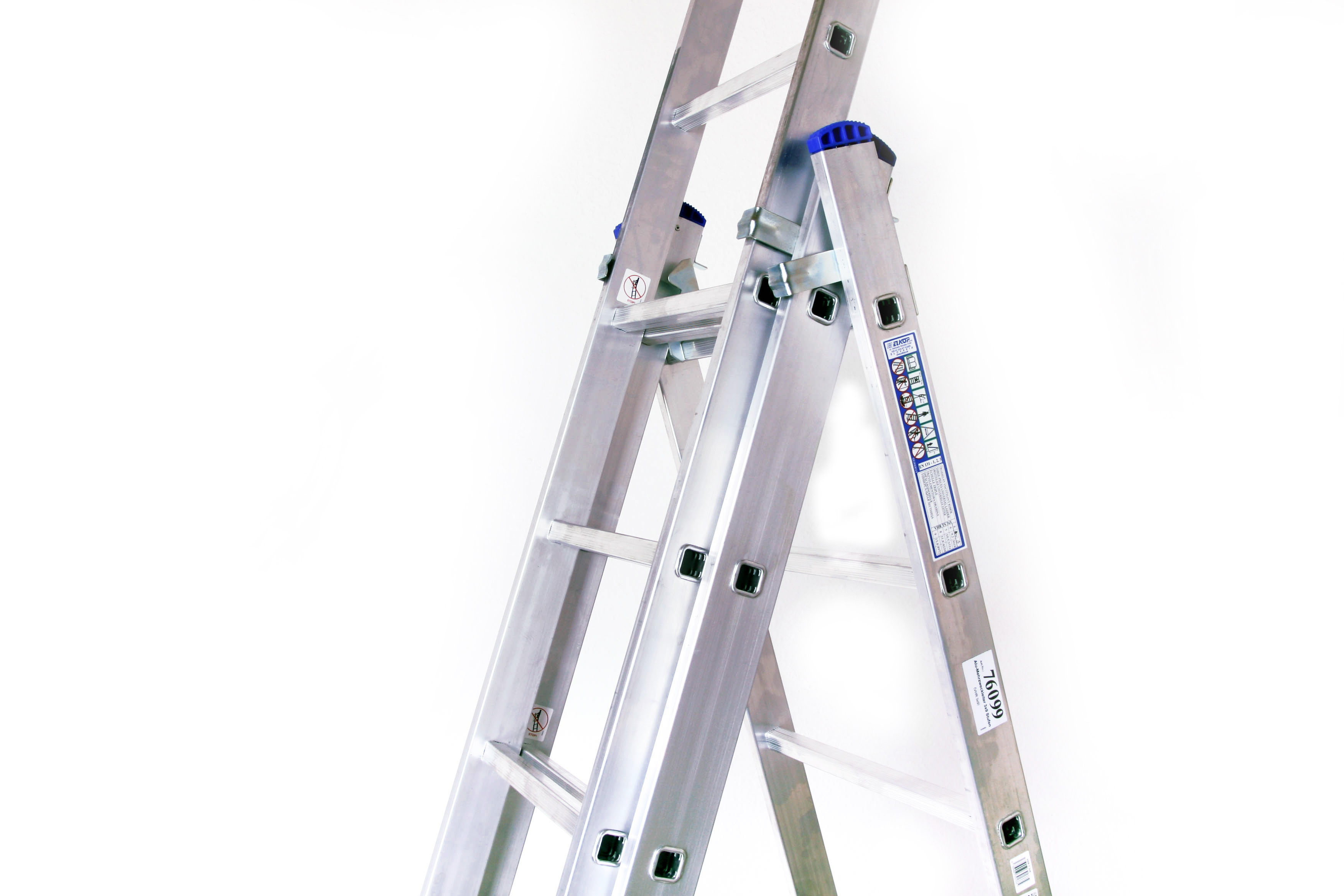 Stehleiter SZAGATO Stufenleiter Stehleiter ausziehbar Mehrzweckleiter Standleiter Schiebeleiter