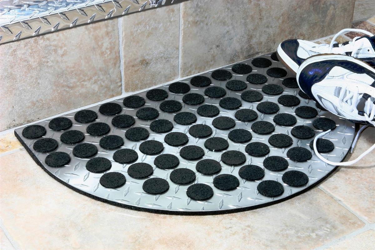 Fußmatte ALUMINIUM SZAGATO 60x40cm halbrund matt SZAGATO Made in Germany Fussmatte Alu Aluminium Fussmatte außen Schuhabstreifer Fussabtreter Fußmatte ALUMINIUM SZAGATO 60x40cm halbrund matt SZAGATO Made in Germany Fussmatte Alu Aluminium Fussmatte außen Schuhabstreifer Fussabtreter