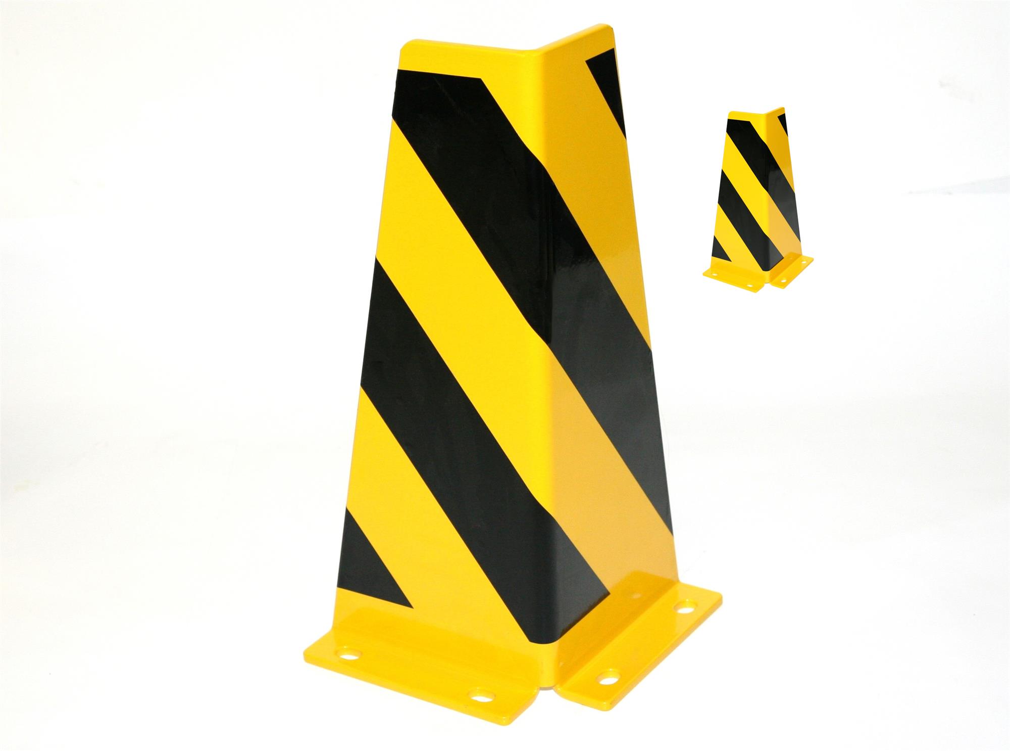 Rammschutz SET (2 Stück) 400x165x165x5 mm konisch SZAGATO Regal Anfahrschutz Regale Rammschutzbügel Rammschutze Anfahrschutze Anfahrschutzecke